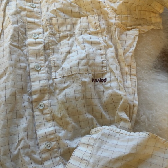 VGC Very Rare Vintage Analog short sleeve casual button down in men’s SZ S!!! - Picture 3 of 6